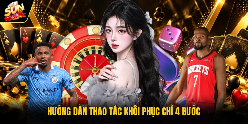 Hướng dẫn thao tác khôi phục chỉ 4 bước