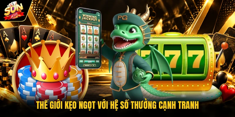 Thế giới kẹo ngọt với hệ số viền cạnh tranh